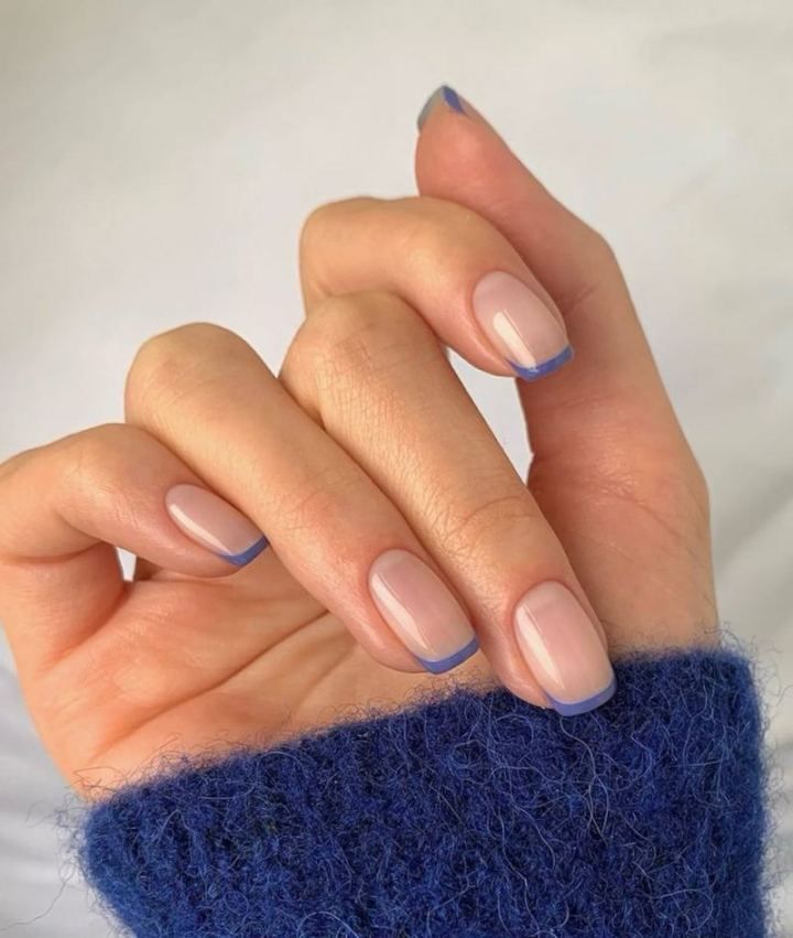Dip powder nails at Waltham Nails & Spa